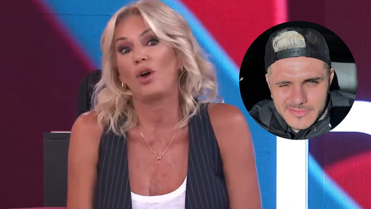 El duro palito de Yanina Latorre a Mauro Icardi. Foto: Captura América TV