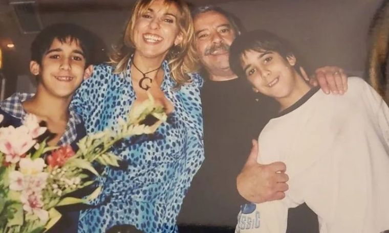 Georgina Barbarossa tuvo dos hijos con Miguel Lecuna: Juan y Tomás Los dos jóvenes hoy tienen 33 años