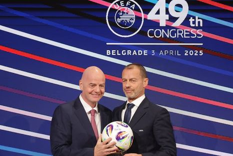 Infantino vive su momento más crítico como presidente de la FIFA, con la UEFA como principal opositor. Infantino vive su momento más crítico como presidente de la FIFA, con la UEFA como principal opositor.