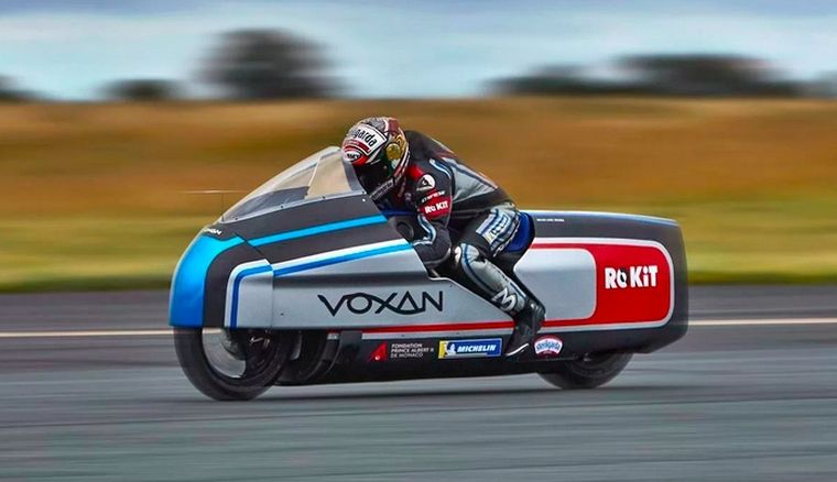 La Voxan, hoy la moto más rápida del mundo: 408 km/h.