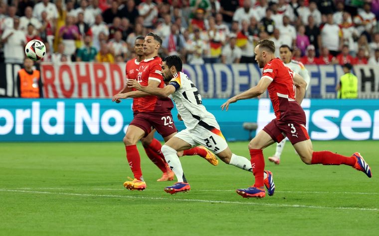 Alemania juega con Suiza en el cierre del Grupo A. Foto: EFE