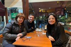 Patricia Bullrich, Damián Arabia y Sol Salinas. Foto: Twitter @solsalinasG1