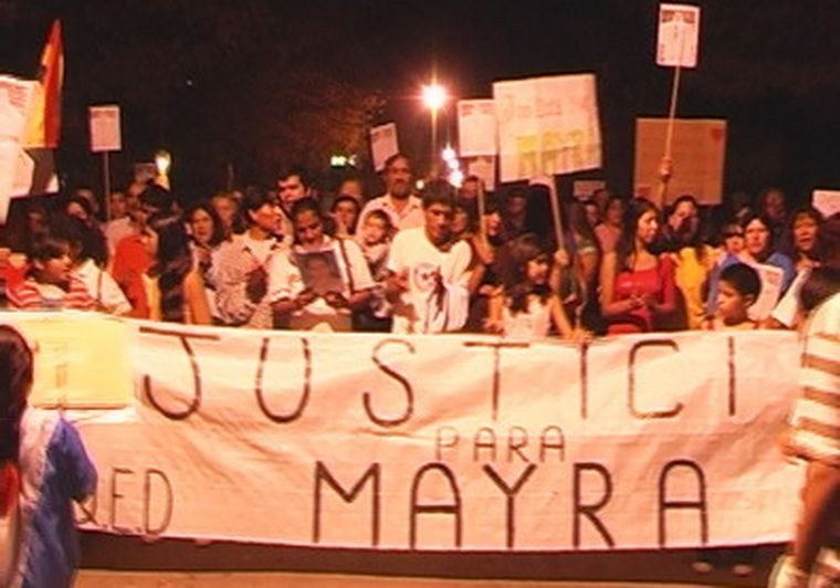 Esta tarde habrá una nueva marcha para pedir justicia por Mayra.