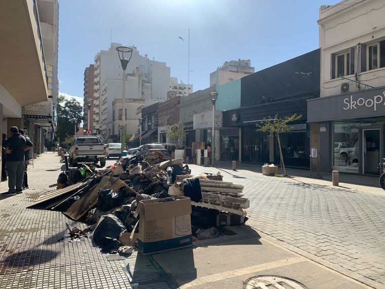 Bahía Blanca sigue recuperándose de la destrucción por la gran inundación Foto: Agustina Castro/MDZ