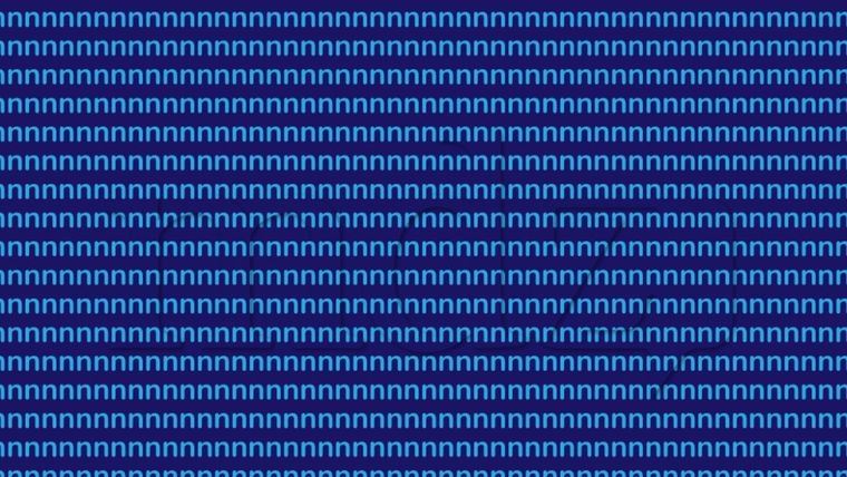 Acertijo visual, reto visual, letra Fuente: MDZ Online