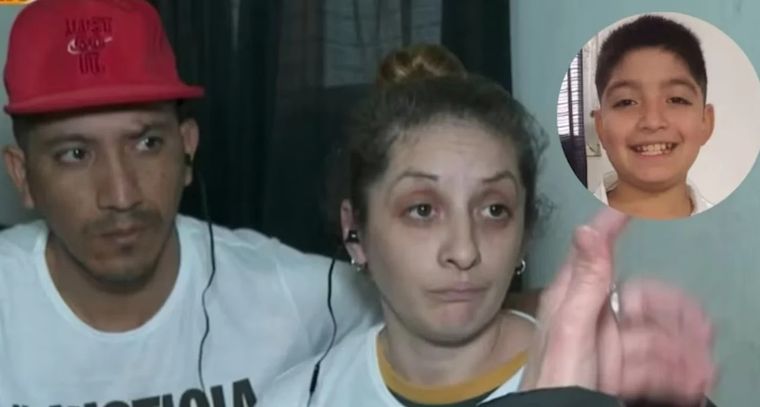 Johana y Alejandro, los padres de Bastian, dijeron que fue un caso de gatillo fácil Foto: NA