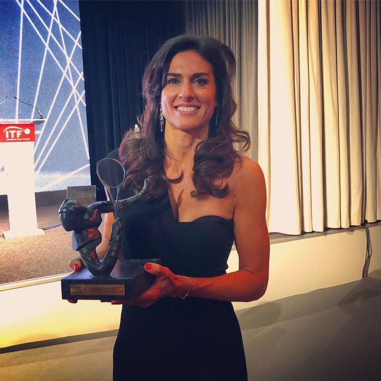 Gabriela Sabatini y el estilo único que es perfecto para mujeres +50 Foto: Instagram