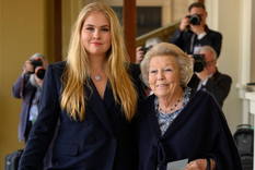 Esta fue el increíble accesorio con el que se lució la Princesa Amalia. Foto: INSTAGRAM @koninklijkhuis Esta fue el increíble accesorio con el que se lució la Princesa Amalia. Foto: INSTAGRAM @koninklijkhuis