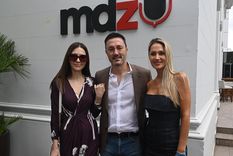 Cristina Perez, Luis Petri y Carolina Lozada.&nbsp;