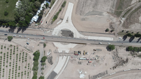 Habrá un corte total de 12 horas en la rotonda de la ruta 60