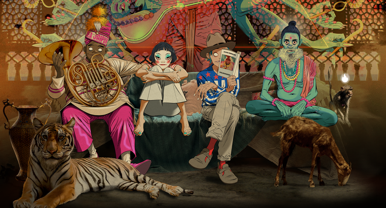 Gorillaz será uno de los headliners del Primavera Sound Buenos Aires 2026