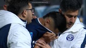 La emoción de Alex Arce. La emoción de Alex Arce.