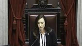La vicepresidenta Victoria Villarruel recordó hoy a su padre, Eduardo Villarruel, al conmemorarse el Día del Paracaidista Militar. Foto: Noticias Argentinas
