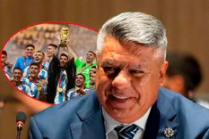 Claudio Tapia, presidente de la AFA y conductor de un fútbol argentino cada vez más lejos de la élite.