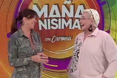 Carmen Barbieri le hizo una picante pregunta al aire a Valeria Archimó La conductora y la bailarina tienen una gran amistad y mucha confianza Foto: Captura de TV