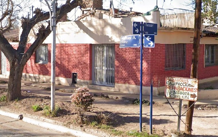 Una persona murió electrocutada en Las Heras, al parecer, cuando intentaba robar cables Foto: Google Street View