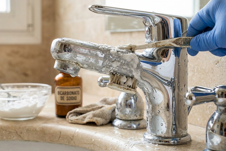 Adiós al sarro con esta mezcla. Fuente. IA Gemini. Adiós al sarro con esta mezcla. Fuente. IA Gemini.