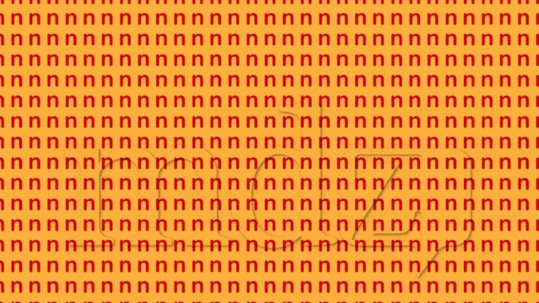 Acertijo visual, reto visual, letra Fuente: MDZ Online