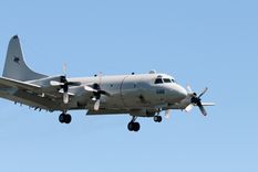 El avión aterrizó el lunes por la tarde en la Base Aeronaval Comandante Espora.