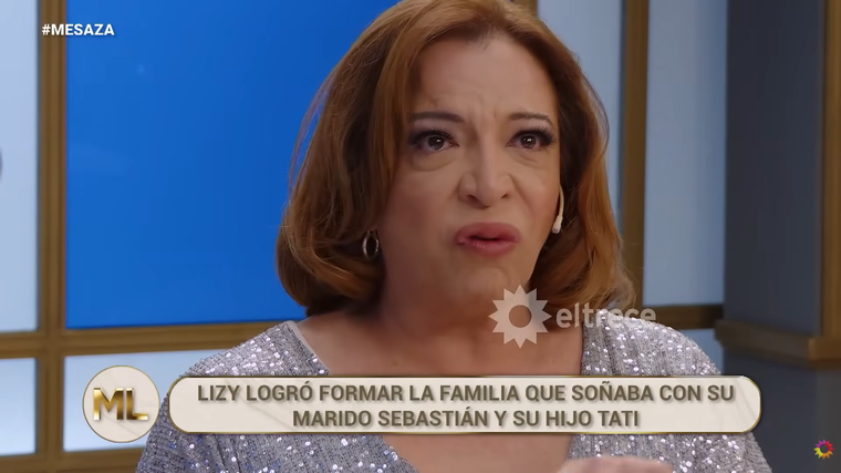 Lizy Tagliani lloró tras una pregunta de Mirtha Legrand. Lizy Tagliani lloró tras una pregunta de Mirtha Legrand.