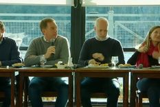 Horacio Rodríguez Larreta junto a Diego Santilli Horacio Rodríguez Larreta junto a Diego Santilli