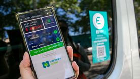 La aplicación del Estacionamiento Medido Digital. Foto: Ciudad de Mendoza La aplicación del Estacionamiento Medido Digital. Foto: Ciudad de Mendoza