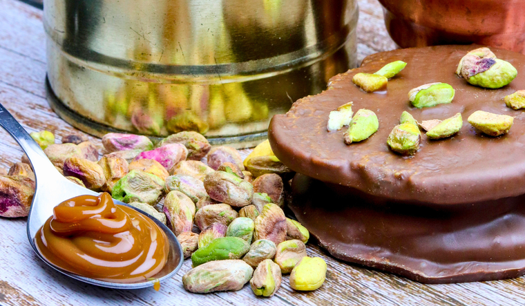 Cómo hacer alfajores de pistacho caseros