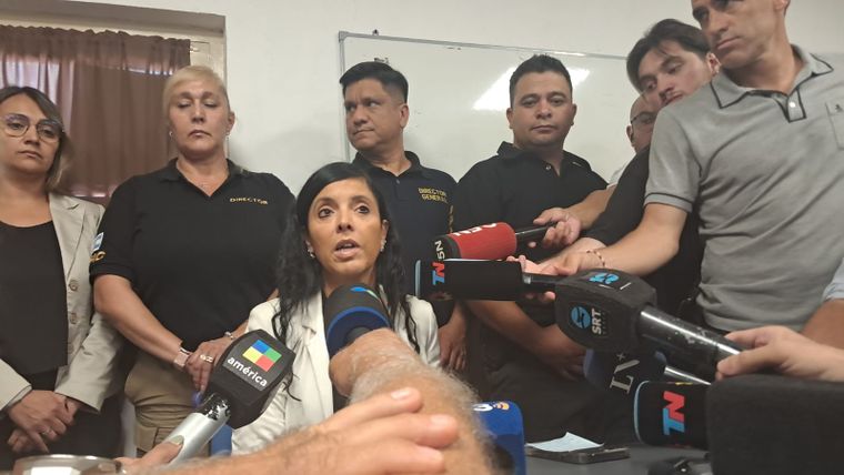 La fiscal de Instrucción N°2 de Cosquín, Silvana Pen, confirmó que se investigan distintas hipótesis sobre la desaparición de la pequeña Esmeralda P. L., de 2 años. Foto: Carlos Paz Vivo