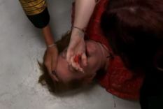 La actriz llegó a una situación límite.