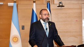 El embajador argentino en Israel, Axel Wahnish, participó del homenaje en la Knesset del atentado a la AMIA por primera vez en la historia.