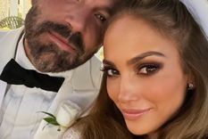 Jennifer Lopez se casó con Ben Affleck en Las Vegas.