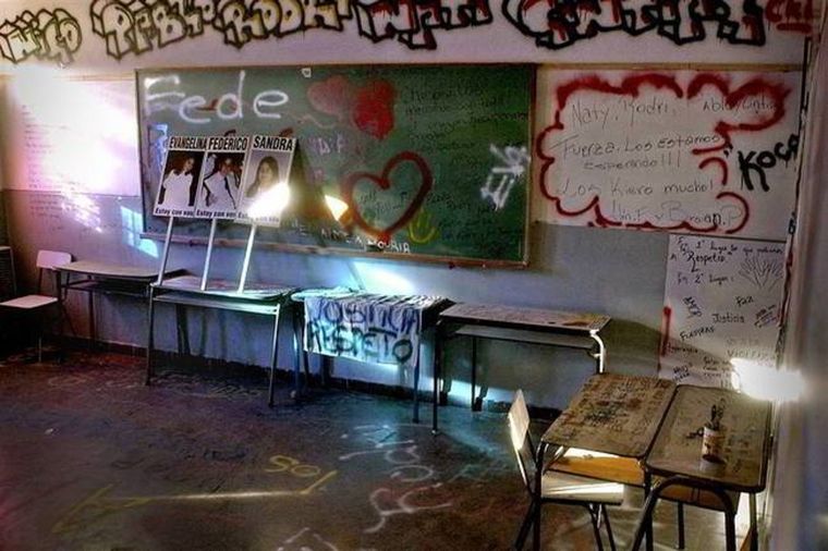 La masacre de Carmen de Patagones ocurrió el 28 de septiembre del 2004 en la Escuela Secundaria Número 2 Islas Malvinas.&nbsp; Foto: Archivo MDZ