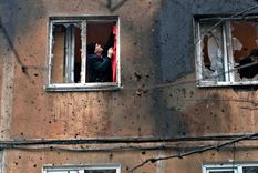 Los habitantes de Donetsk, en medio de la guerra. Foto: Icrc. Los habitantes de Donetsk, en medio de la guerra. Foto: Icrc.