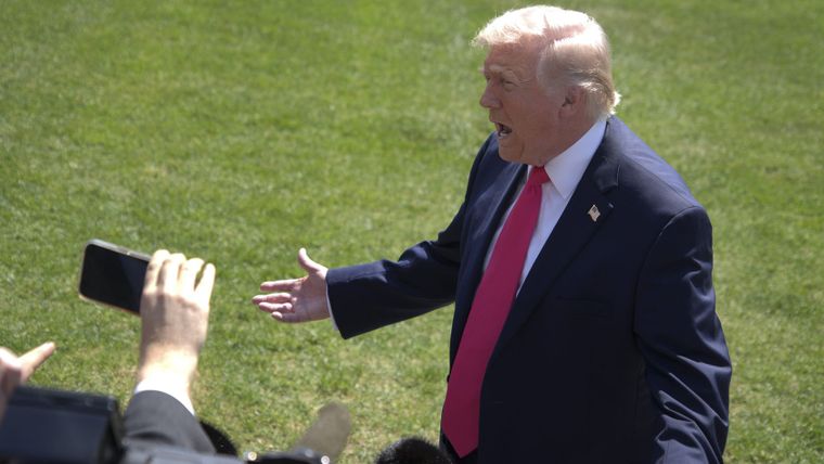 Para Donald Trump, la guerra con Irán ha terminado. Foto NA