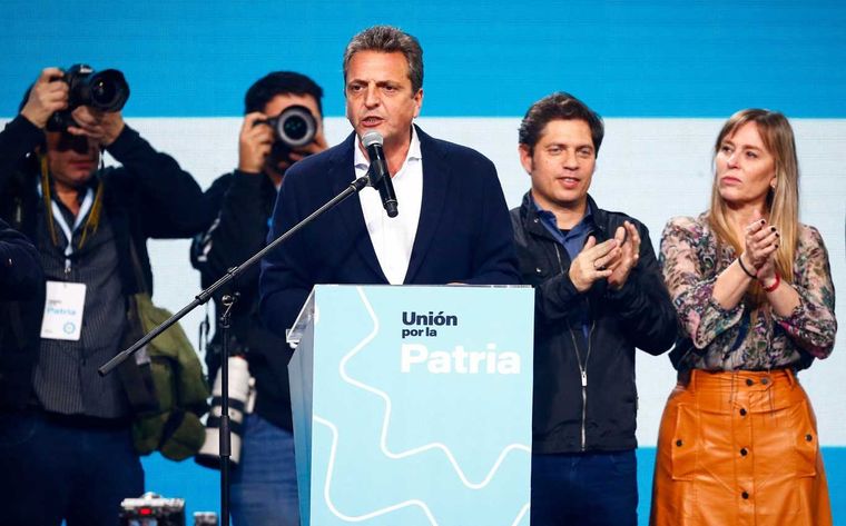 Massa Massa y Kicillof estarán juntos el 17 de octubre. Crédito: NA Foto: NA