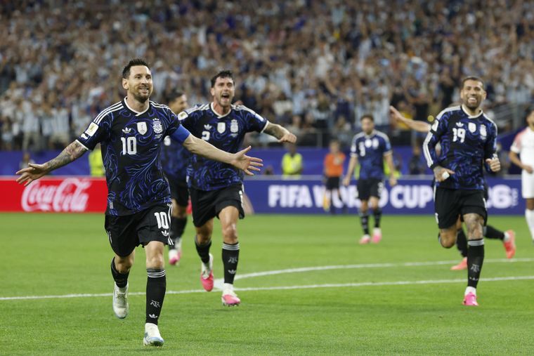 La alternativa de Argentina y de Messi, completamente agotada.