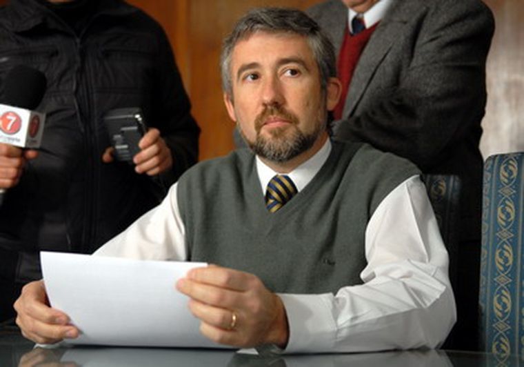 Saracco volvió a anunciar que mañana se pondra en marcha el nuevo laboratorio del Central. Foto: Nacho Gaffuri / MDZ