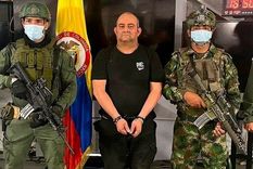 Dairo Antonio Úsuga David, alias Otoniel, fue capturado este fin de semana en Colombia. Foto: GETTY IMAGES