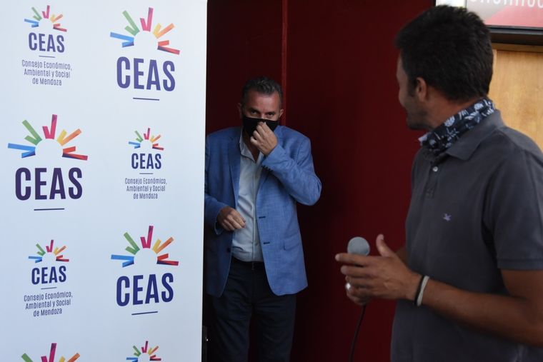 Paco Pérez reapareció en una actividad pública. Foto: Gentileza