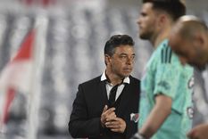 El Muñeco no habló tras la derrota. Foto: Télam El Muñeco no habló tras la derrota. Foto: Télam