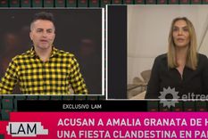 amalia granata chicaneo a alberto fernandez durante una entrevista en lam