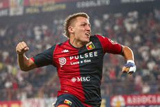 Retegui debutó con doblete en Genoa. Foto: Genoa Retegui debutó con doblete en Genoa. Foto: Genoa