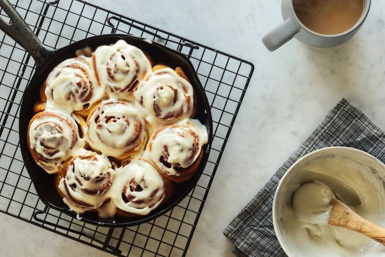 Rollos de canela Una receta exquisita para hacer en pocos minutos en tu casa Foto: Christian Pérez