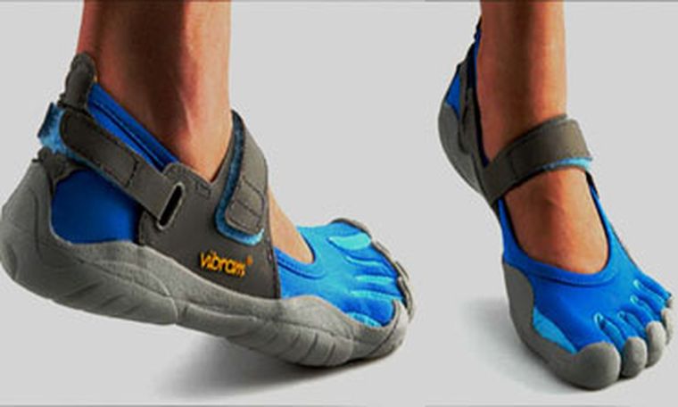 Calzado de cinco dedos Barefooting