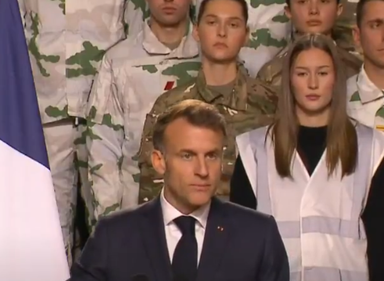 Emmanuel Macrón, presidente de Francia.&nbsp;