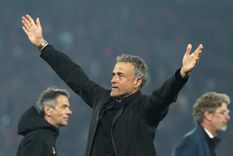 Luis Enrique volvió a clasificar a una final de Champions tras lograrlo por única vez con Barcelona en 2015. Foto: EFE