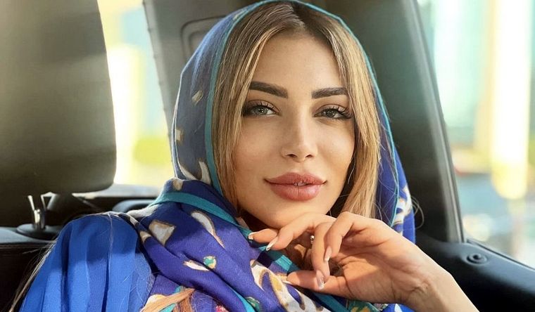 La influencer murió en un yae. Foto: X, Faf.Elkhadi.