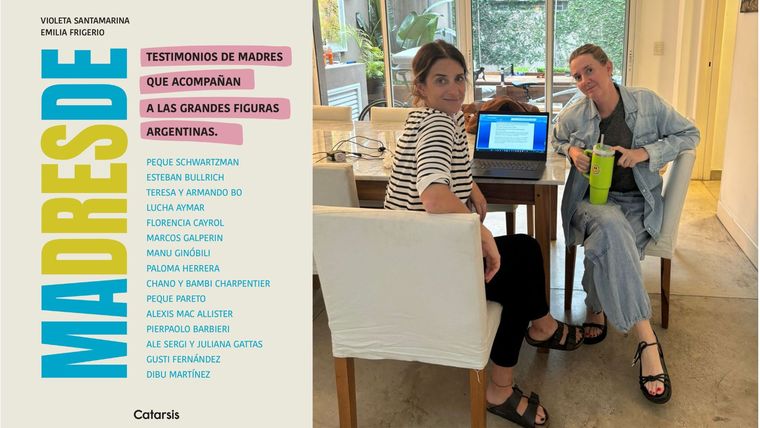 Cuando vimos las mamás grosas que teníamos decidimos hacer un libro y un podcast, cuentan las autoras.