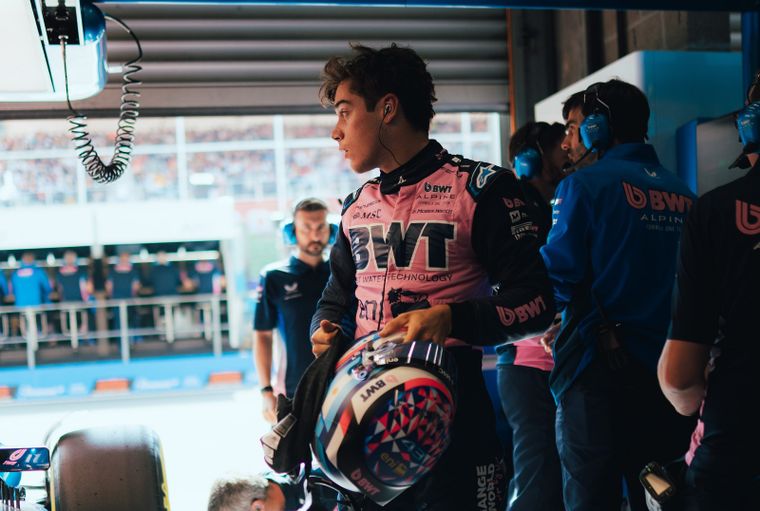 Franco Colapinto no tuvo un buen arranque en el GP de Bélgica