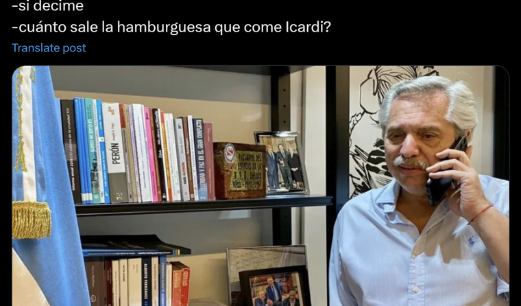 Los memes colmaron las redes sociales Foto: X